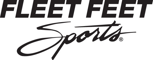 Black and white logo for Fleet Fleet Sports with 'Sports' written in scripted format